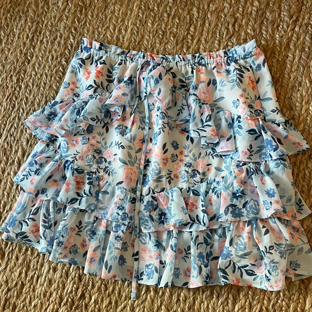 Lovers & Friends Jana Floral Skirt